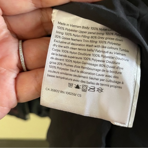 Lululemon Cloudscape Long Puffer Goose Down Jacket Purple Dark Adobe Sz 12 B9 - Picture 11 of 13